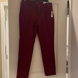 Maroon pants